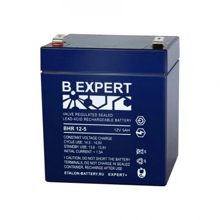 Аккумулятор герметичный свинцово-кислотный EXPERT B.EXPERT BHR 12-5