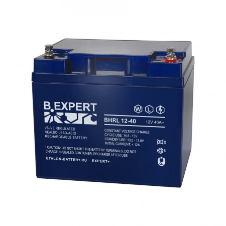 Аккумулятор герметичный свинцово-кислотный EXPERT B.EXPERT BHRL 12-40