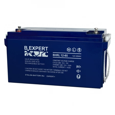 Аккумулятор герметичный свинцово-кислотный EXPERT B.EXPERT BHRL 12-65