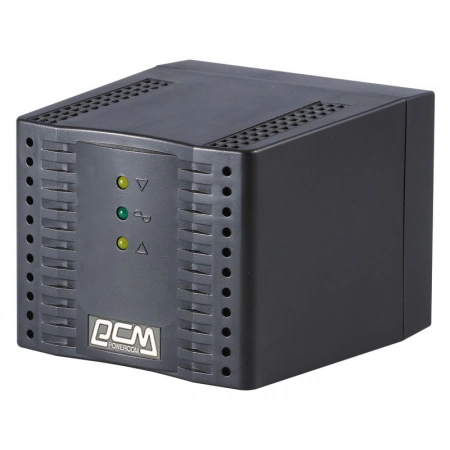 Стабилизатор напряжения POWERCOM TCA-1200 Black (802506)