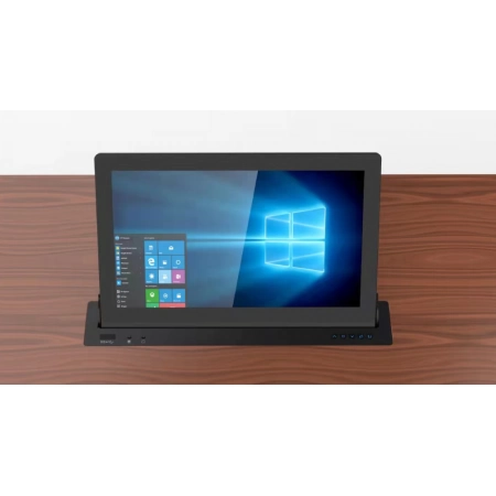 Моторизированный выдвижной монитор Genius Ergo Wize WR-15GE Silver