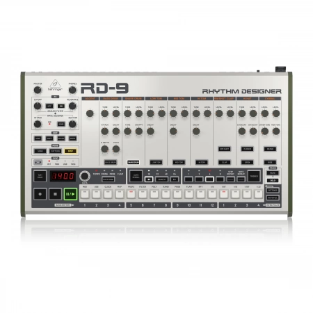 Изображение 3 (Классическая аналоговая/цифровая драм-машина Behringer RD-9)