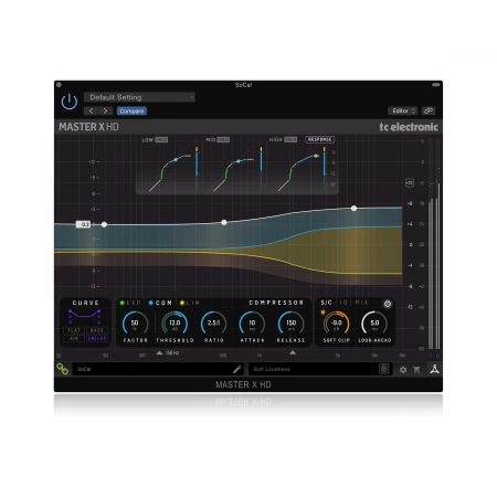 Изображение 3 (Мультибенд компрессор/лимитер/экспандер TC Electronic MASTER X HD-DT)