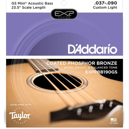 Струны для акустической бас-гитары DAddario EXPPBB190GS