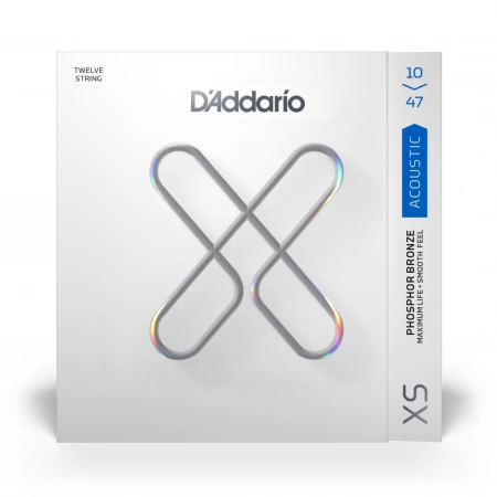Изображение 1 (Струны с покрытием для 12-струнной гитары DAddario XSAPB1047-12)