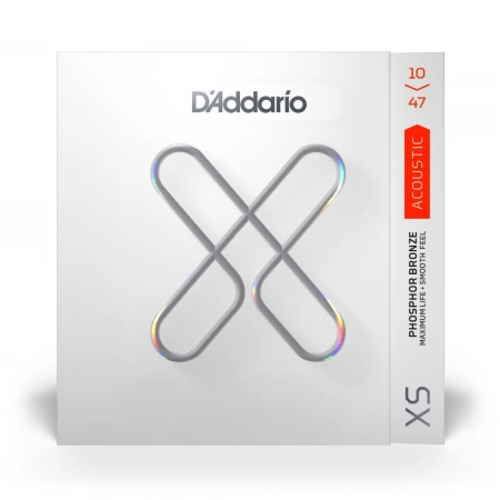 Изображение 1 (Струны с покрытием для акустической гитары DAddario XSAPB1047)