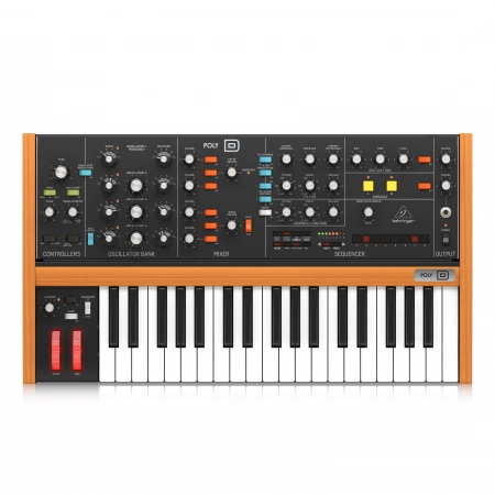 Изображение 5 (Аналоговый 4-х голосный полифонический синтезатор Behringer POLY D)