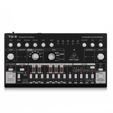 Изображение 5 (Басовый аналоговый монофонический синтезатор Behringer TD-3-BK)