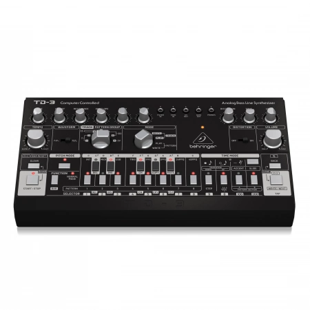 Изображение 4 (Басовый аналоговый монофонический синтезатор Behringer TD-3-BK)