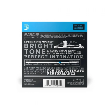 Изображение 2 (Бокс из 10 комплектов струн EXL110 DAddario EXL110-10P)