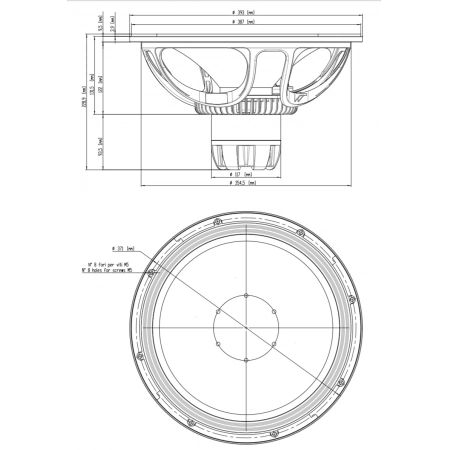 Изображение 2 (15' динамик НЧ EIGHTEEN SOUND 15NTLW3500/8)