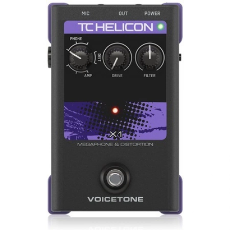 Изображение 4 (Вокальная педаль эффекта искажения и фильтрации TC Helicon VOICETONE X1)