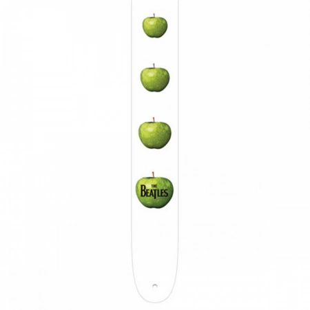 Кожаный ремень для гитары PERRI S P25TB-6072 THE BEATLES 2.5' STRAP-APPLE