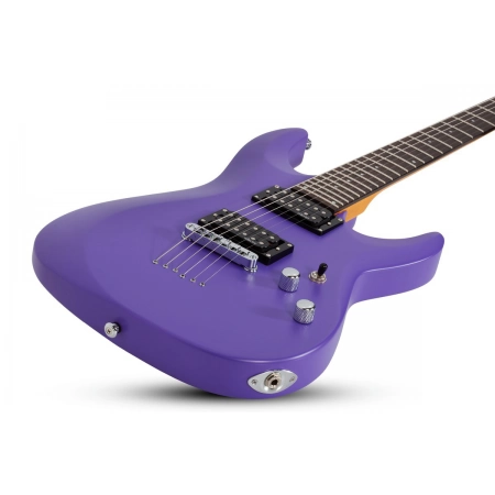 Изображение 8 (Гитара электрическая шестиструнная Schecter C-6 Deluxe SAQ Satin Aqua)