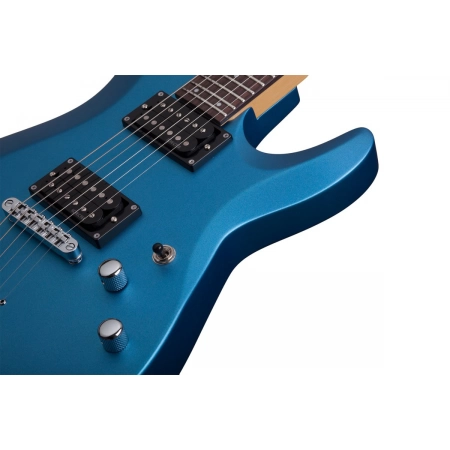 Изображение 2 (Гитара электрическая шестиструнная Schecter C-6 Deluxe SAQ Satin Aqua)