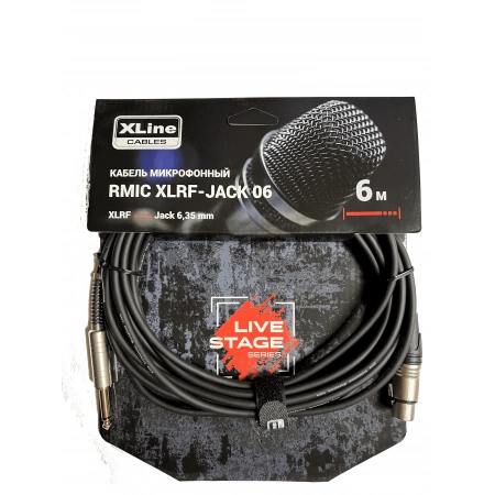 Кабель микрофонный XLine Cables RMIC XLRF-JACK 06