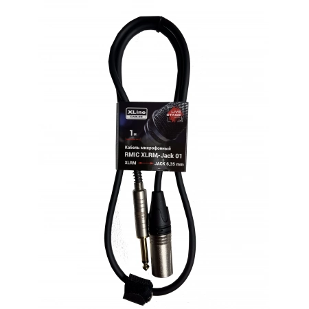 Кабель микрофонный XLine Cables RMIC XLRM-JACK 01