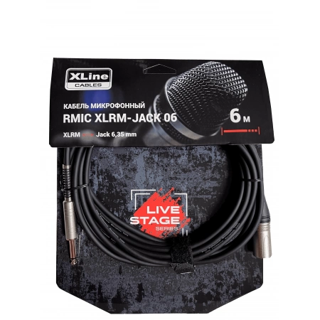 Кабель микрофонный XLine Cables RMIC XLRM-JACK 06