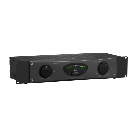 Изображение 1 (Двухканальный, ультралинейный усилитель мощности Behringer A800)