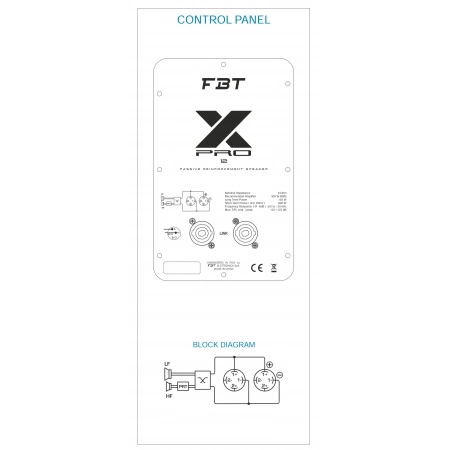 Изображение 2 (Пассивная двухполосная акустическая система FBT X-PRO 12)