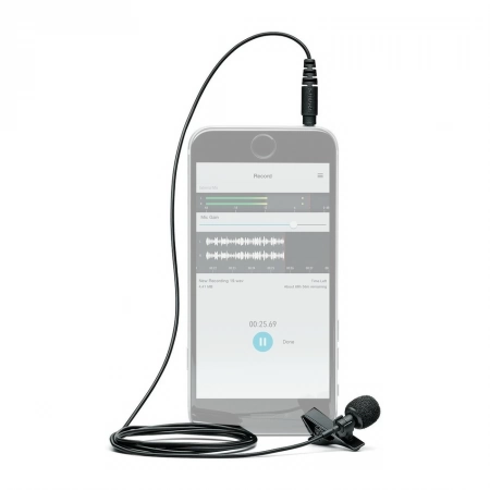Изображение 1 (Конденсаторный петличный микрофон Shure MOTIV MVL)