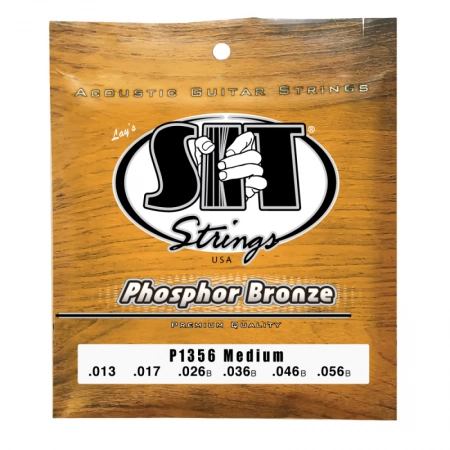 Струны для акустической гитары SIT Strings P1356