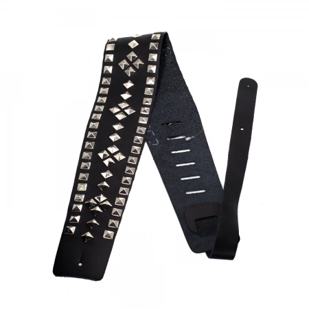 Кожаный гитарный ремень PERRI S P35STUD-295