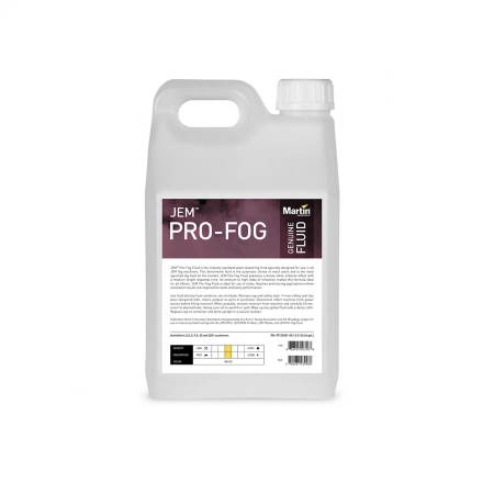 Изображение 1 (Жидкость для генераторов дыма MARTIN JEM Pro-Fog 2,5L)