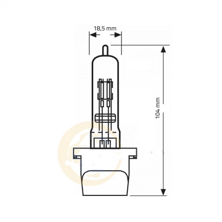 Изображение 2 (Лампа галогеновая OSRAM 93721 QXL750 LL)