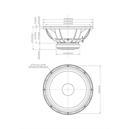 Изображение 2 (18' динамик EIGHTEEN SOUND 18LW1251/8)
