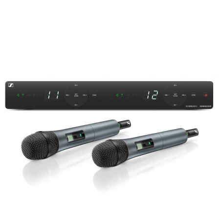 Изображение 1 (2-х канальная радиосистема Sennheiser XSW 1-825 DUAL-B)