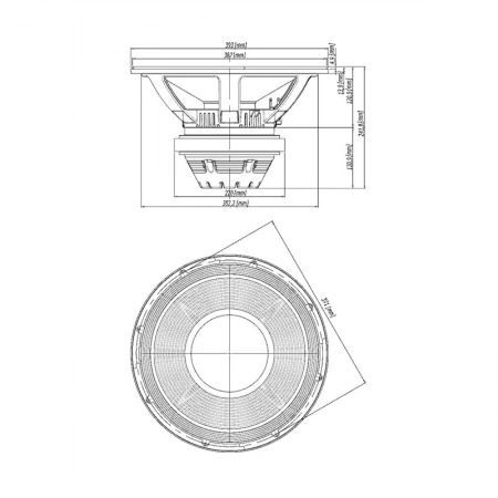 Изображение 2 (Динамики 15' НЧ EIGHTEEN SOUND 15TLW3000/8)