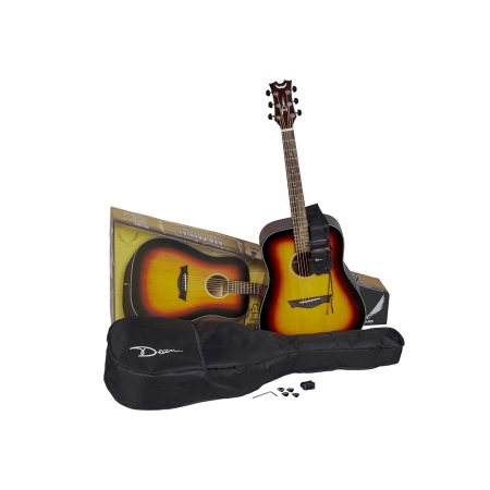 Изображение 2 (Комплект акустическая гитара и аксессуары DEAN AX PDY TSB PK)