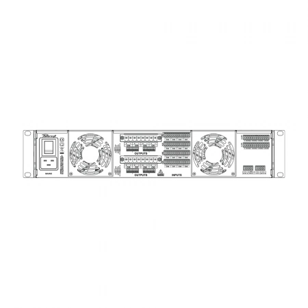 Изображение 2 (Восьмиканальный усилитель мощности POWERSOFT Ottocanali 12K4 DSP+DANTE)