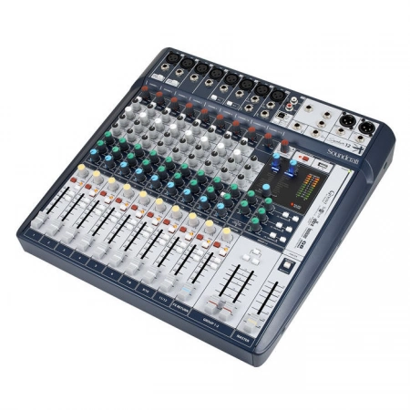 Изображение 1 (Аналоговый микшерный пульт Soundcraft Signature 12)