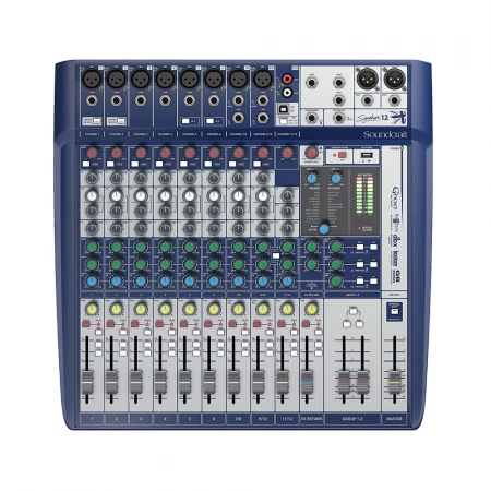 Изображение 3 (Аналоговый микшерный пульт Soundcraft Signature 12)