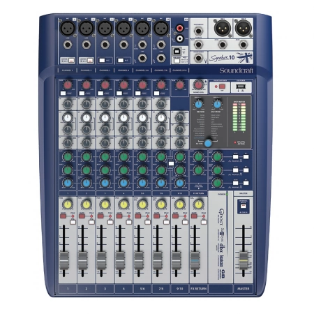 Изображение 5 (Аналоговый микшерный пульт Soundcraft Signature 10)