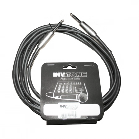 Аудио кабель джек-джек Invotone ACM1203S/BK