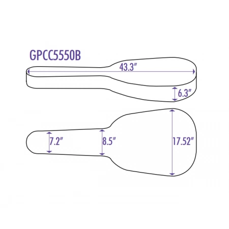 Изображение 2 (Кейс для классической гитары On Stage GPCC5550B)