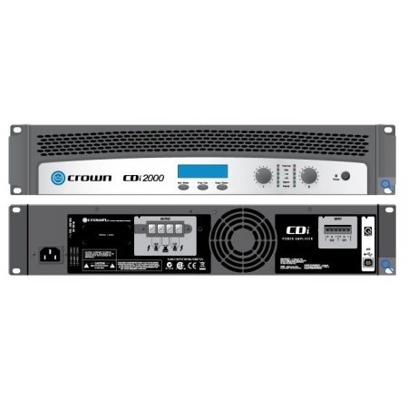 Изображение 2 (Двухканальный усилитель мощности Crown CDi1000)