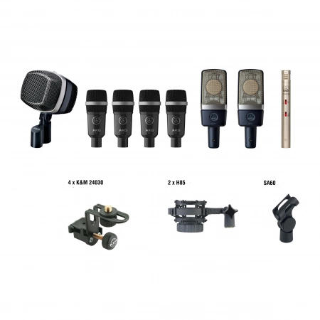 Изображение 5 (Комплект микрофонов AKG DRUMSET PREMIUM)