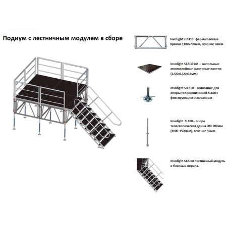 Изображение 2 (Лестничный модуль INVOLIGHT STAIR-8)