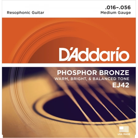 Изображение 1 (Струны для акустической гитары DAddario EJ42)