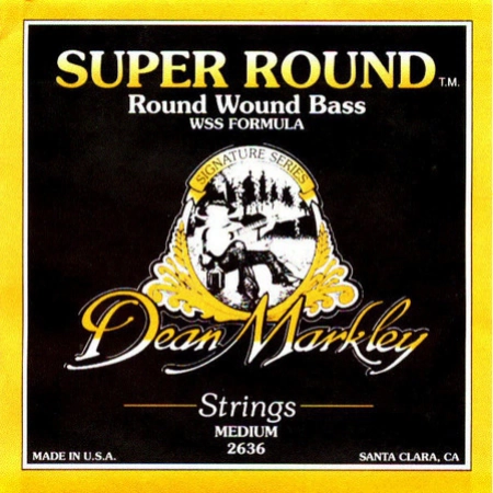 Струны для БАС-гитары DEAN MARKLEY 2636 SuperRound Bass