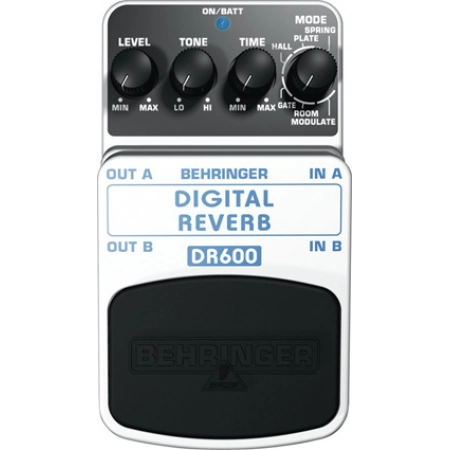 Педаль цифровая стереофонических эффектов реверберации Behringer DR600