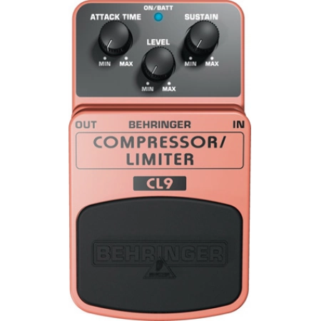 Педаль эффектов динамической обработки (компрессор/лимитер) Behringer CL9