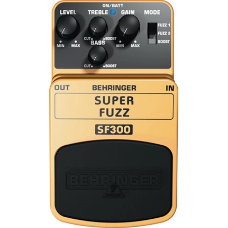 3-режимная педаль эффектов фуза Behringer SF300