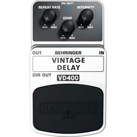 Педаль аналоговых эффектов задержки (дилей) Behringer VD400