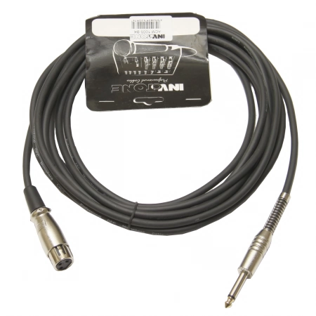 Микрофонный кабель джек-XLR Invotone ACM1005/BK