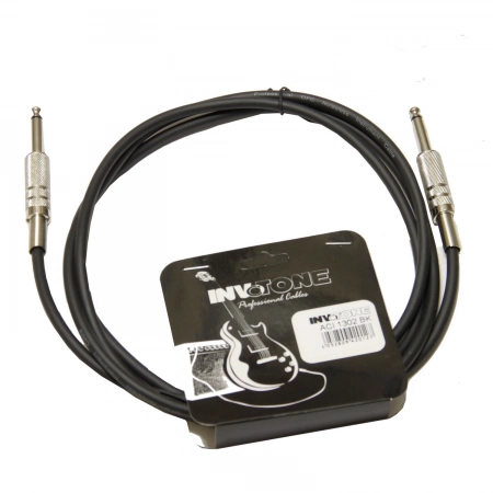Инструментальный кабель джек-джек Invotone ACI1302/BK